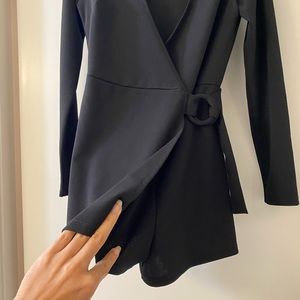 DVF inspired wrap Romper